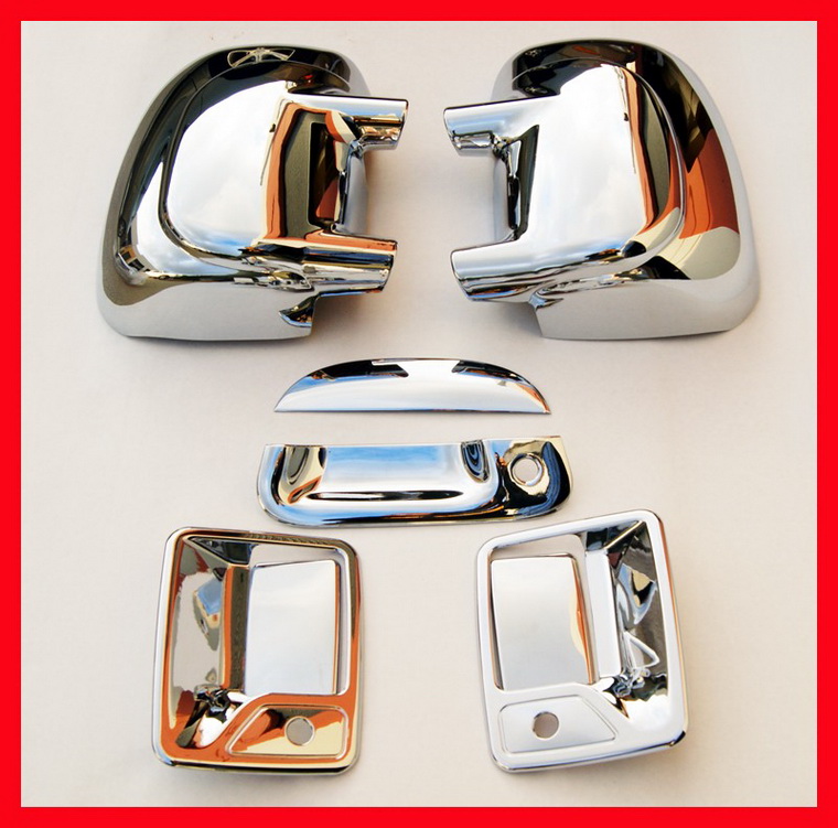 99-07 Ford Super Duty F250 Chrome Mirror Handle Covers